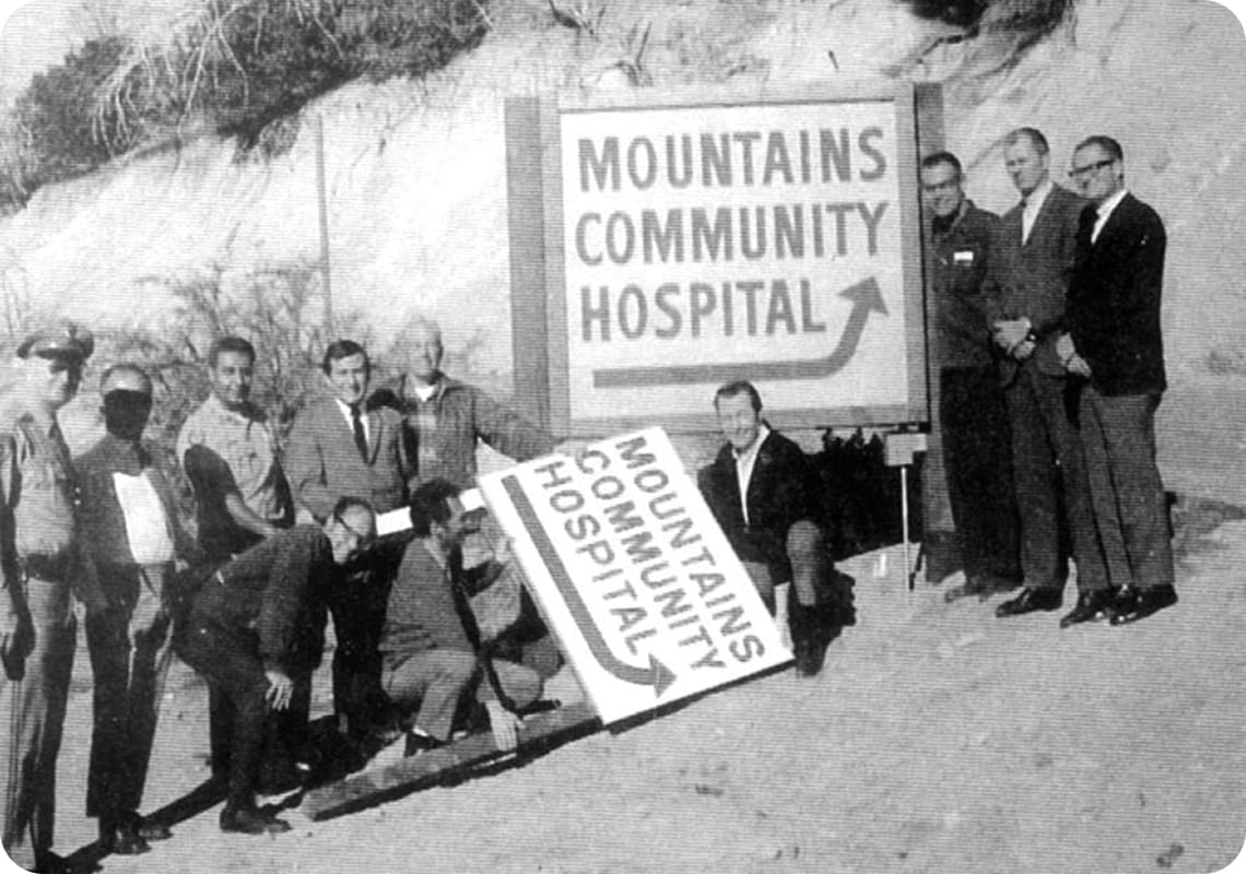 Mountains community health historic photo