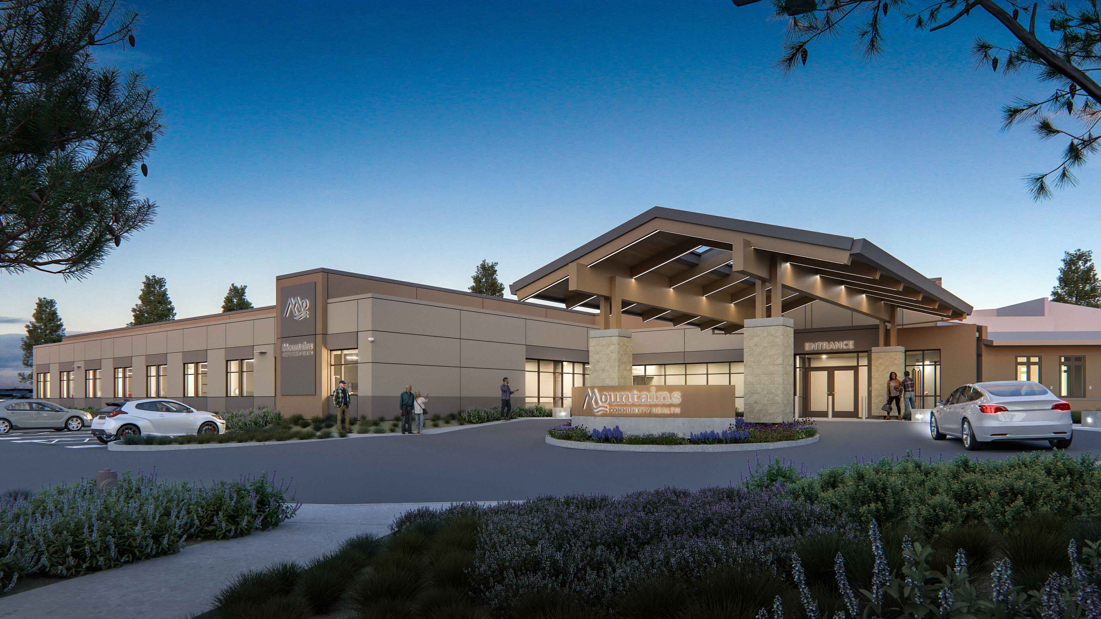 Mountains community health new building